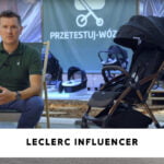 Lekki wózek spacerowy Leclerc Influencer - moja opinia!
