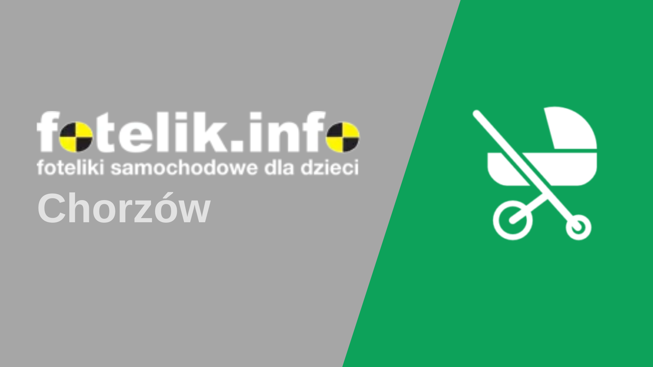 Zamów wózek w Chorzowie!