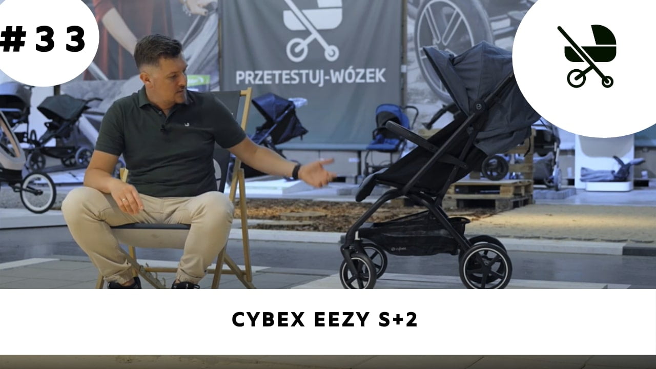 Spacerówka Cybex Eezy S+2 z amortyzacją!