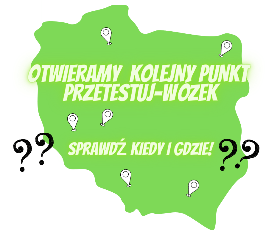 Otwieramy drugi w Polsce salon Przetestuj-Wózek z torem testowym! Gliwice ul. Tarnogórska 12
