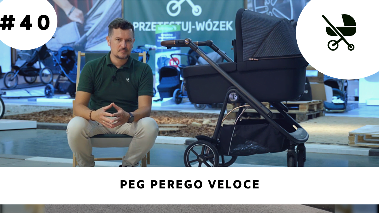 Wózek PegPerego Veloce – elegancki klasyk prosto z Włoch