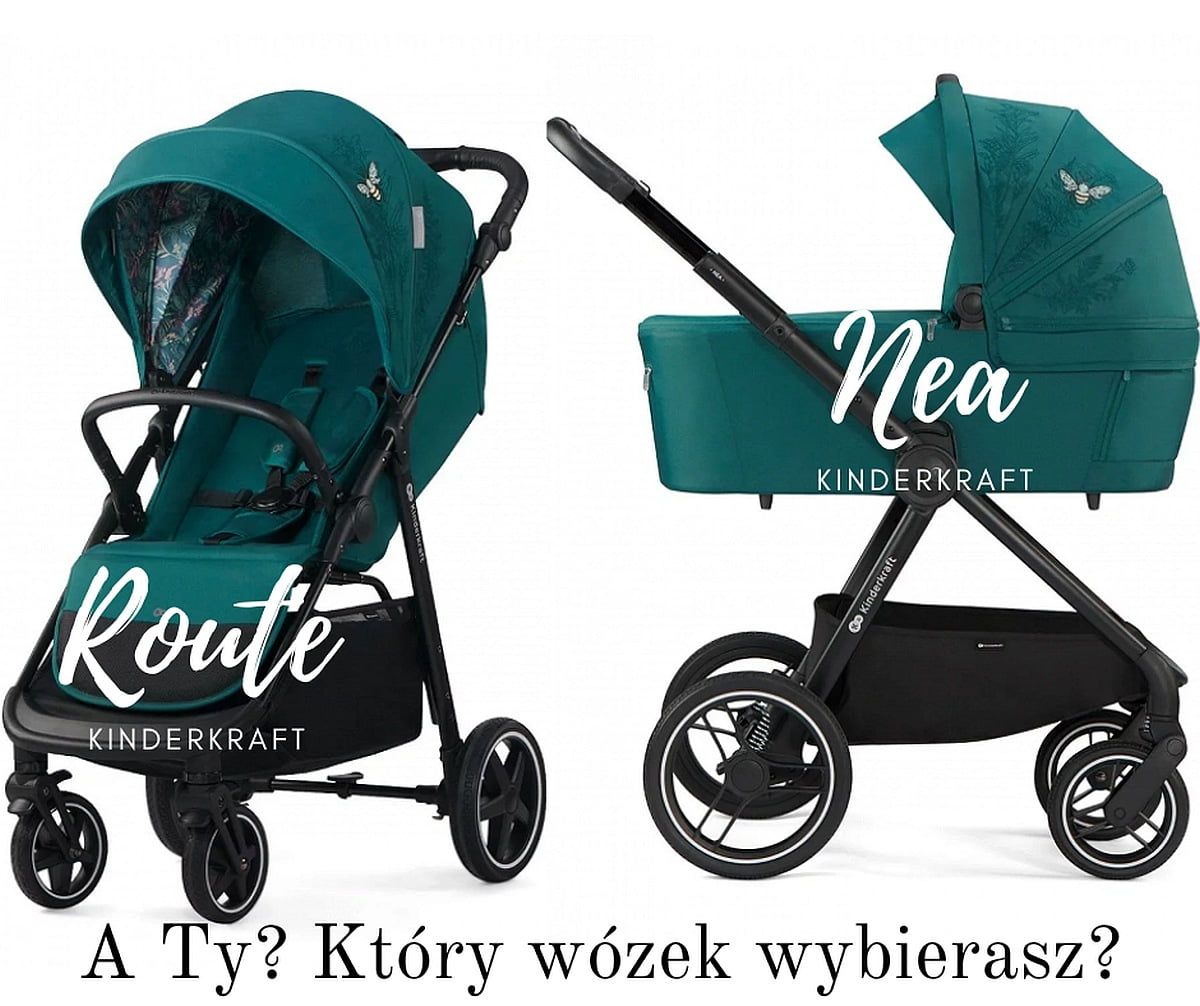 Nea czy Route? Który wózek od Kinderkraft wybrać?
