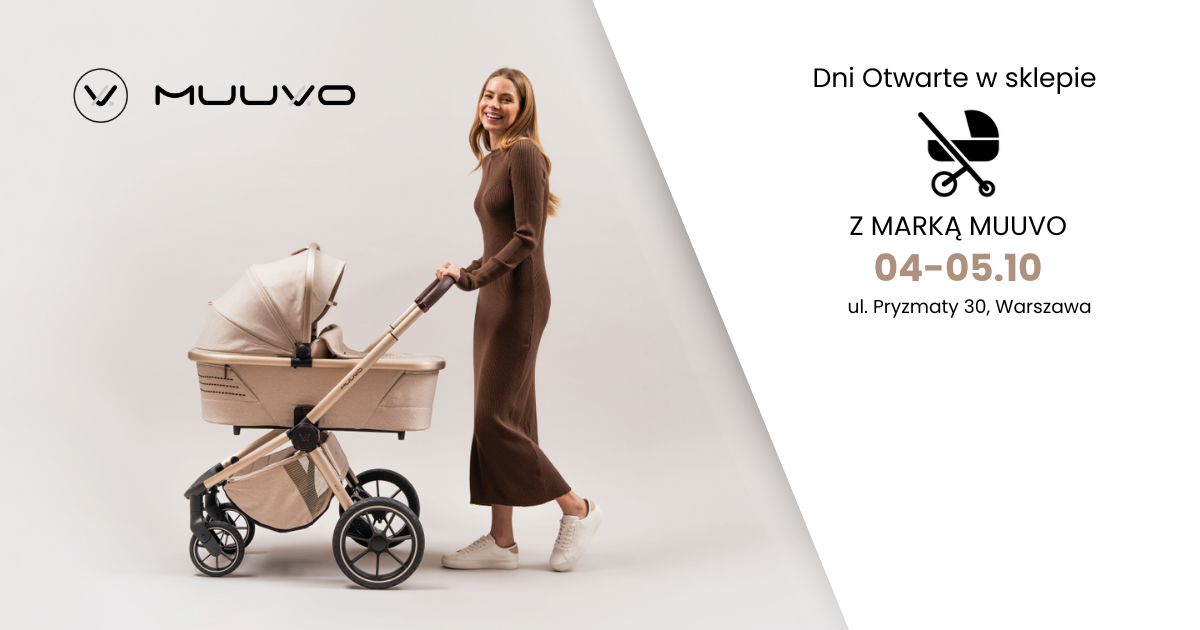 Muuvo BOHO. Poznaj GO podczas dni z marką Muuvo w Przetestuj-Wózek