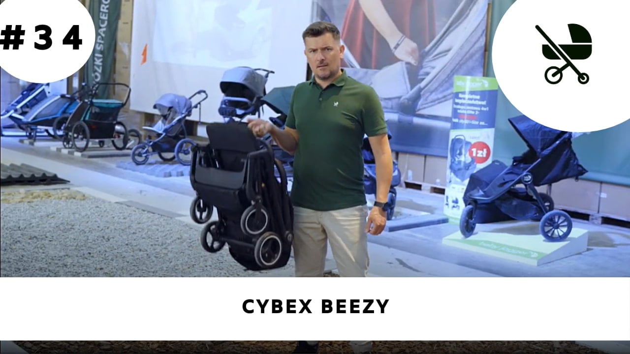 Spacerówka Cybex Beezy z amortyzacją na 4 koła!
