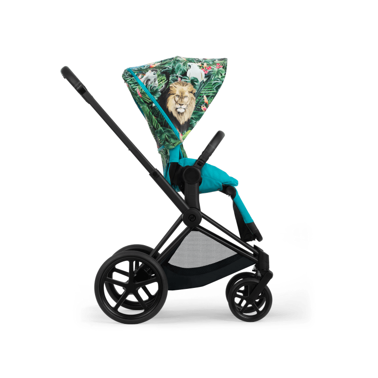 Marina Łuczenko-Szczęsna ze spacerówką Cybex by Dj Khaled