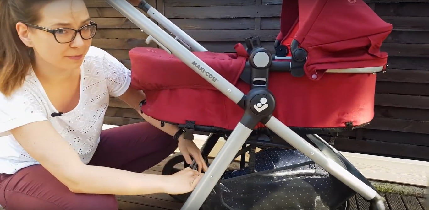 Kosz w wózku Maxi-Cosi Zelia – Iza testuje