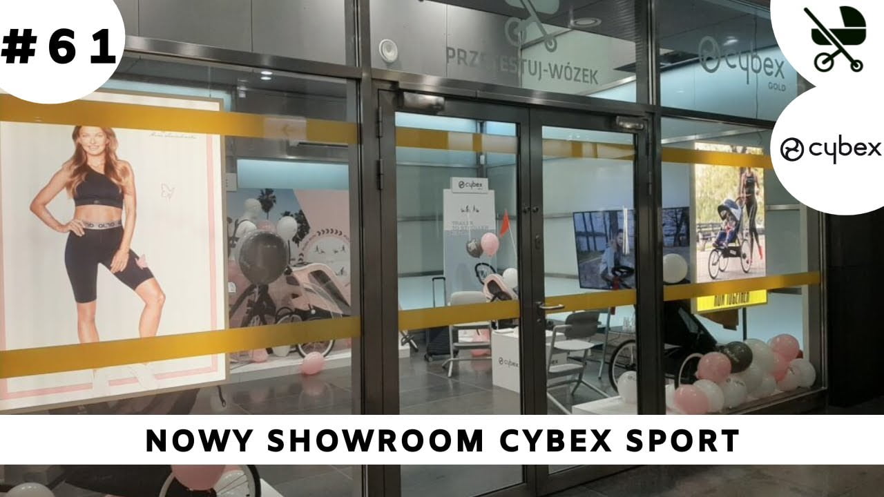 Bulwary Wiślane: nowy showroom Cybex Sport i Przetestuj-Wózek
