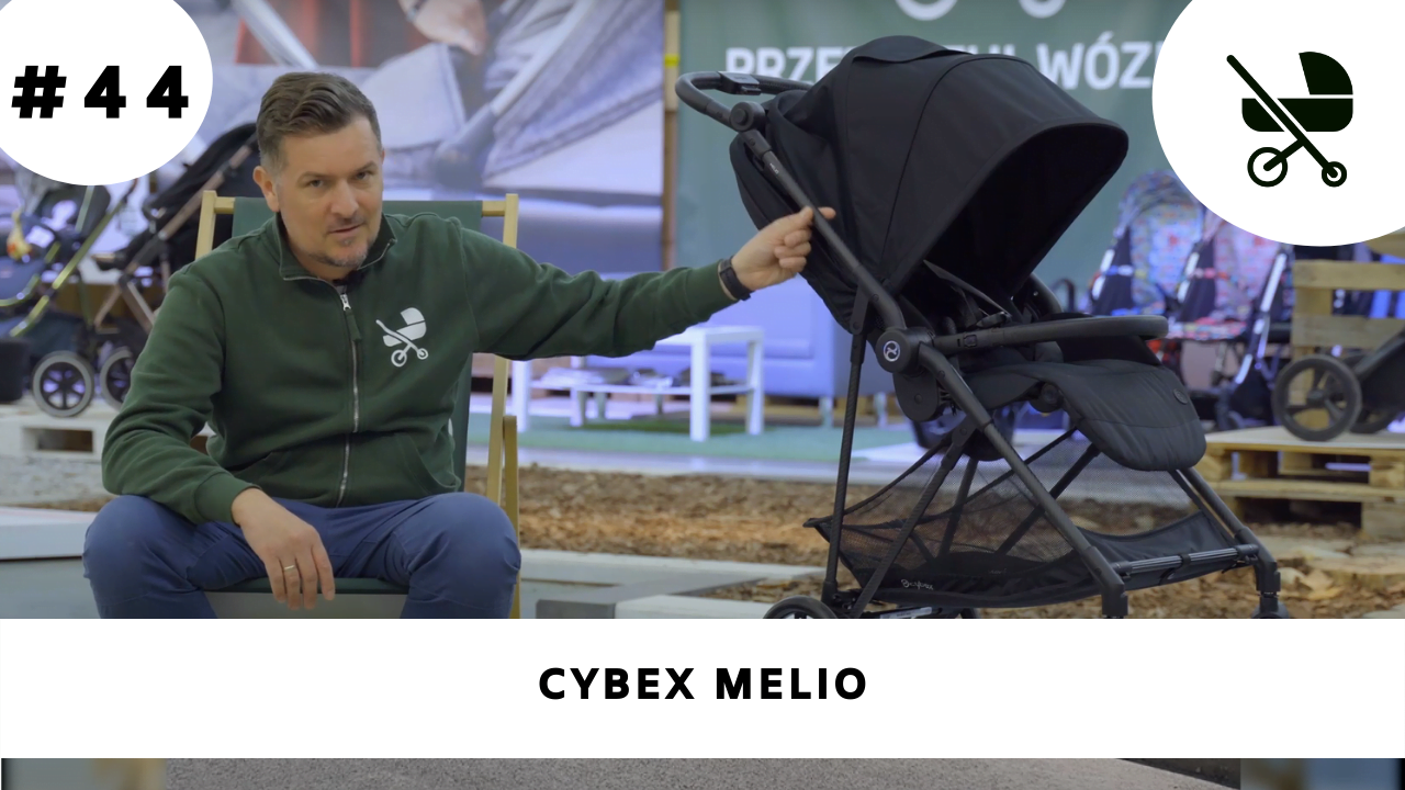 Wózek 3w1 Cybex Melio – moja opinia!