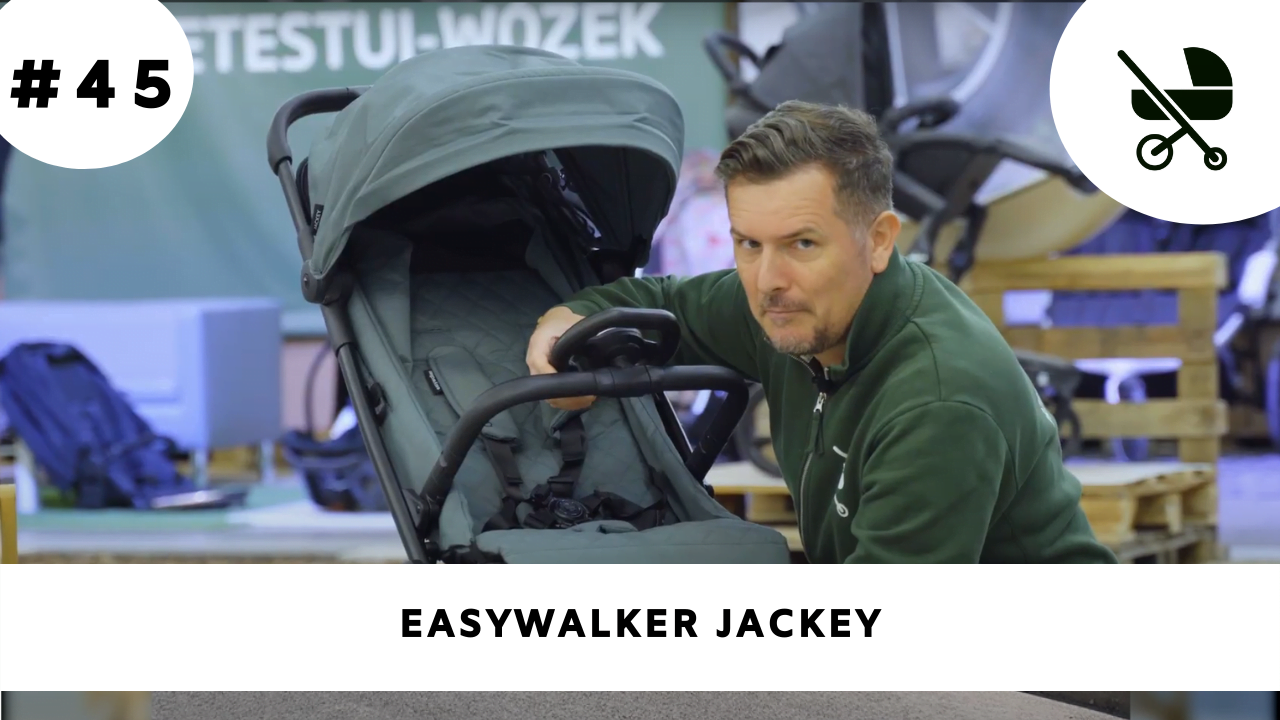Lekki wózek spacerowy Easywalker Jackey – moja opinia
