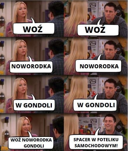Woź noworodka w gondoli! Spacer w foteliku samochodowym to nie jest dobry pomysł...