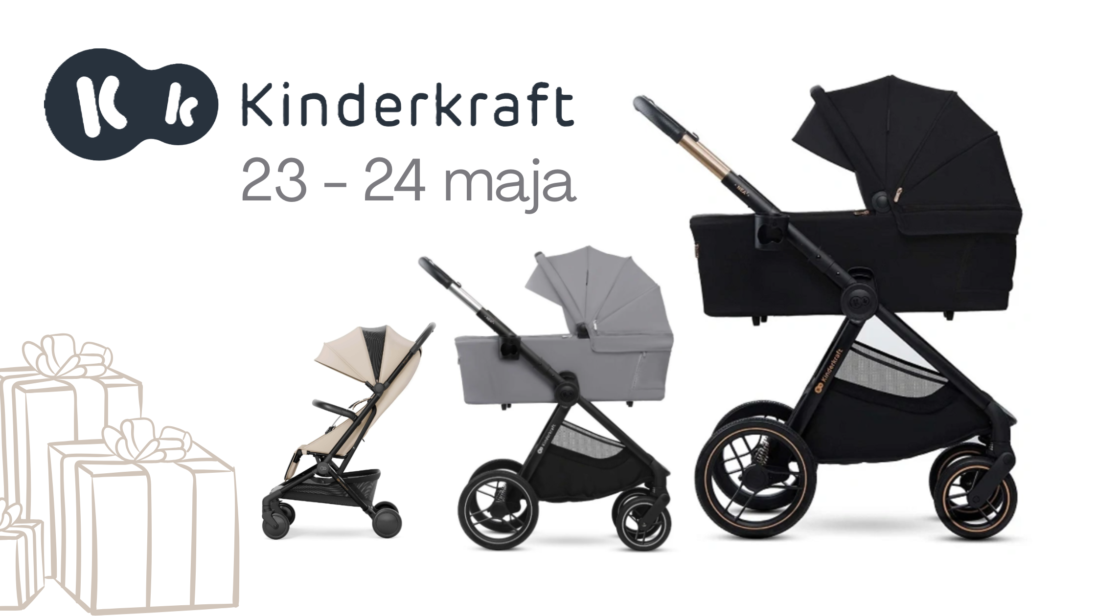 Kinderkraft znowu zawita w Przetestuj-Wózek podczas dni sprzedażowych!